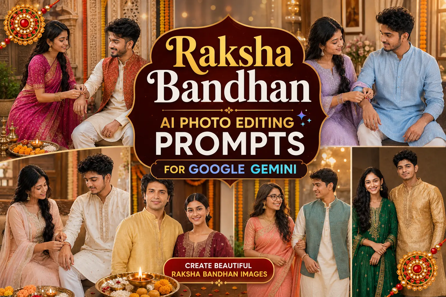 Raksha Bandhan AI Photo Editing Prompts