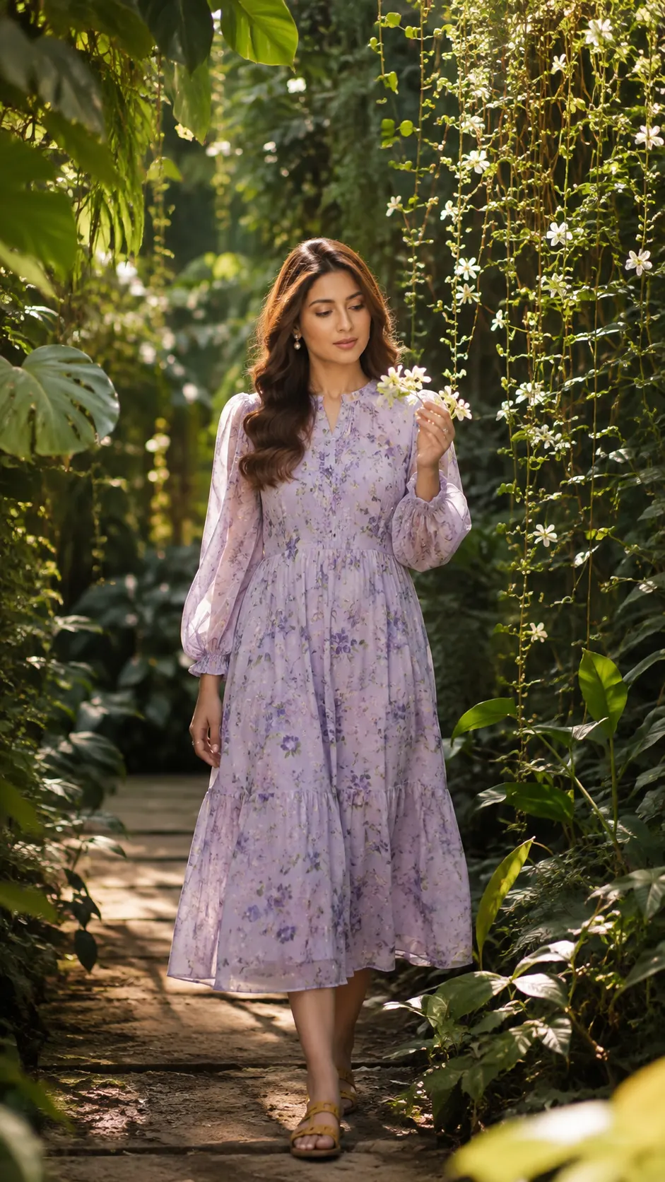 Secret Garden Lavender Portrait