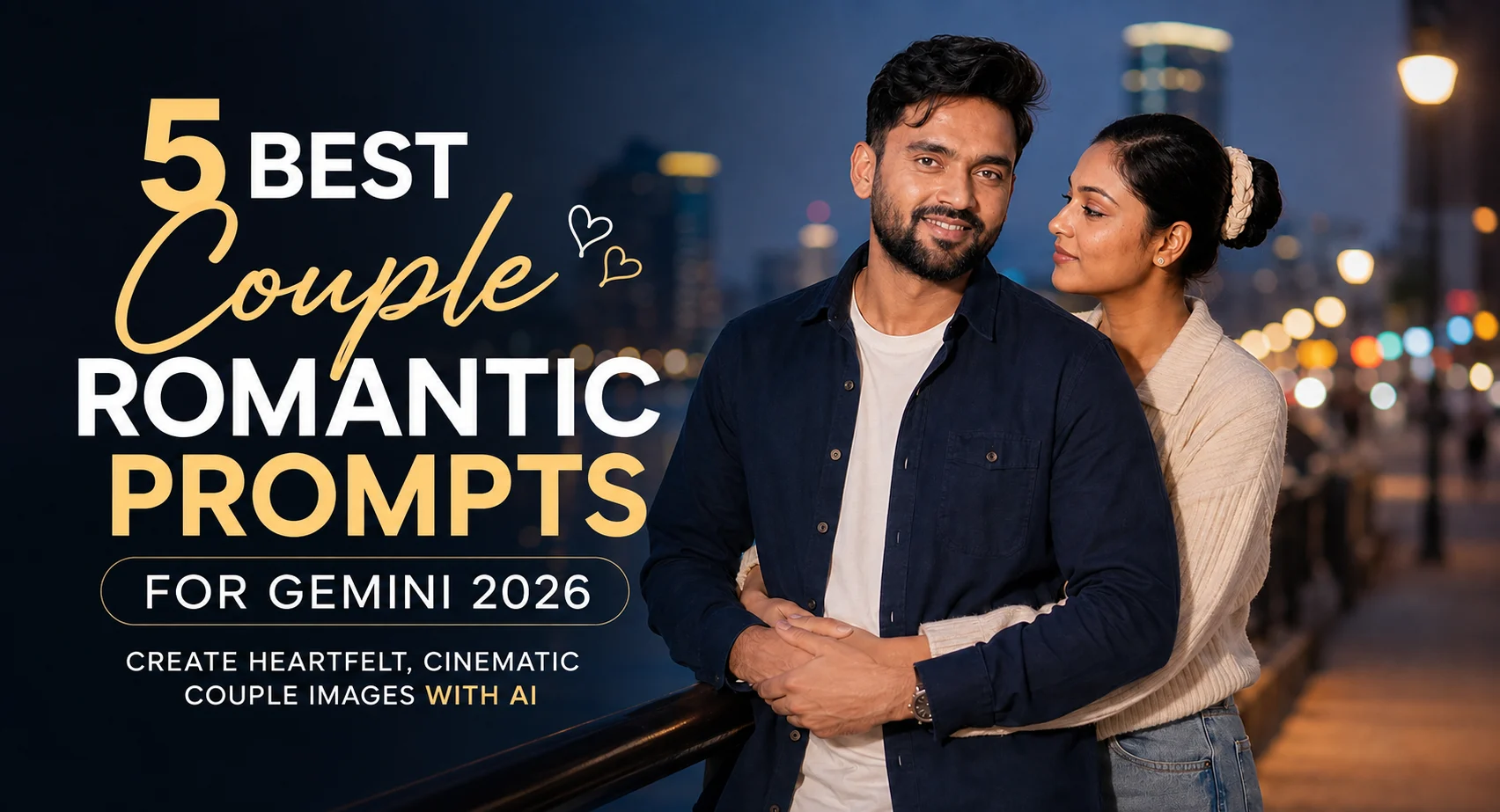 5 Best Couple Romantic Prompts for Gemini 2026