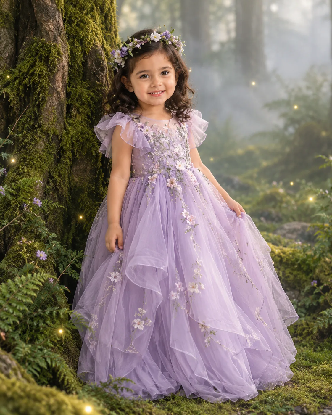 Enchanted Forest Fairy Princess Photo Prompt