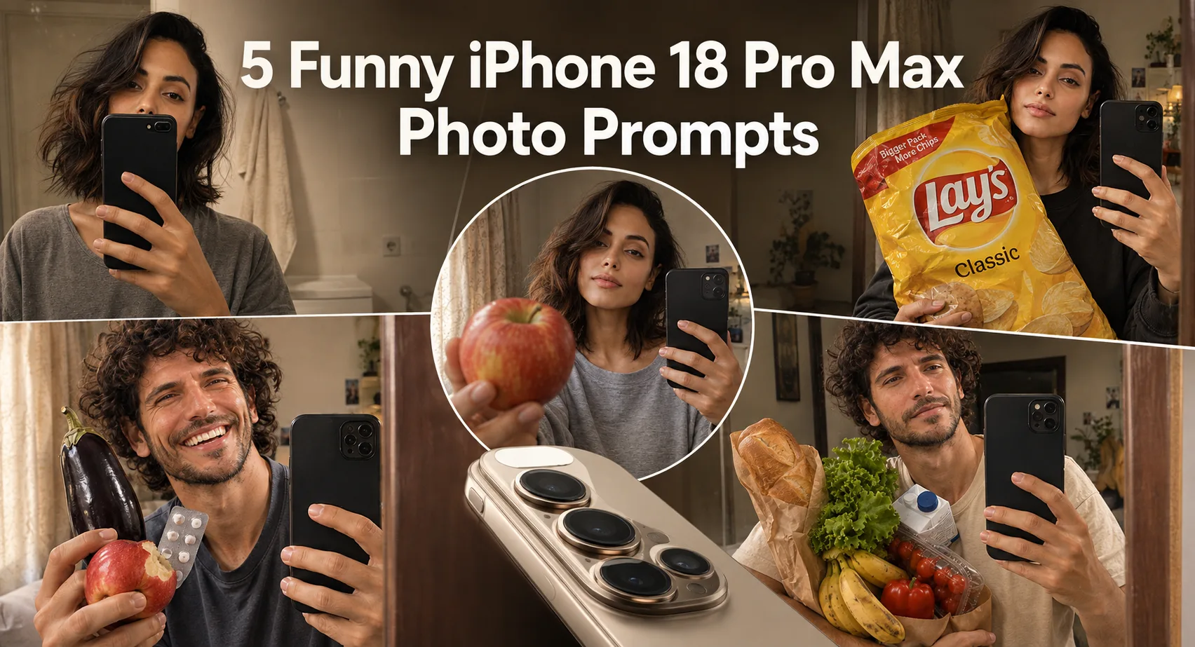 5 Funny iPhone 18 Pro Max Photo Prompts