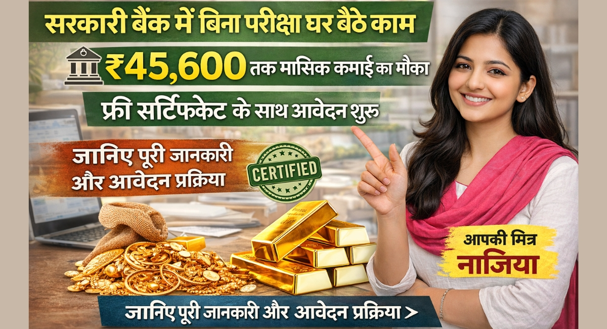 Govt Bank Work From Home 2026