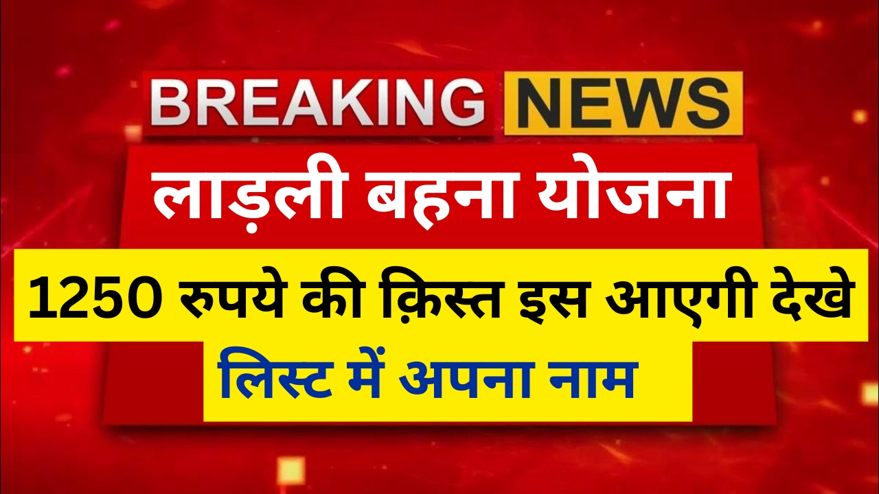 ladli behna yojana 31vi kist