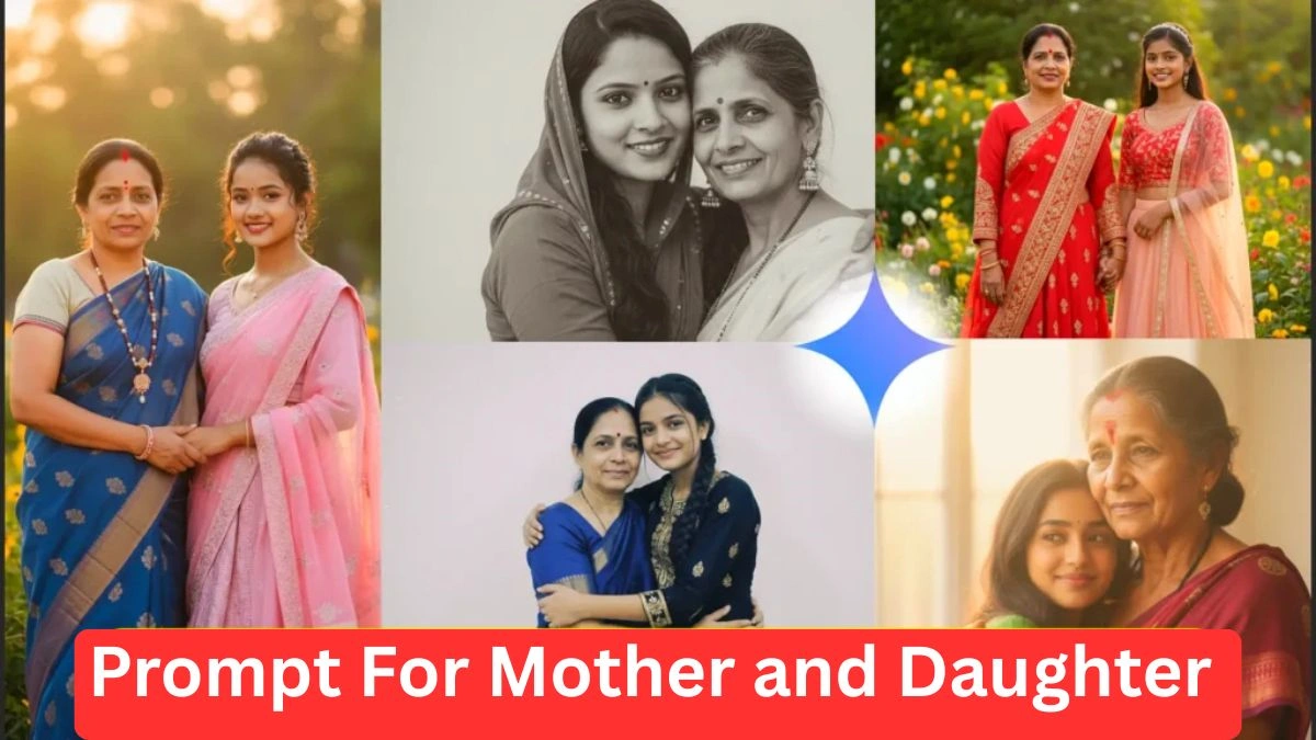 New Year Gemini Prompt For Mother and Daughter